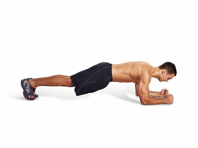 Bài tập Plank giảm cân cho nam 