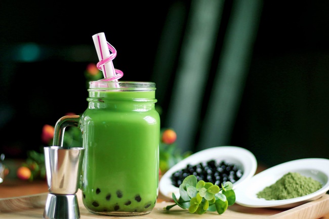 Cách làm trà sữa matcha giảm cân