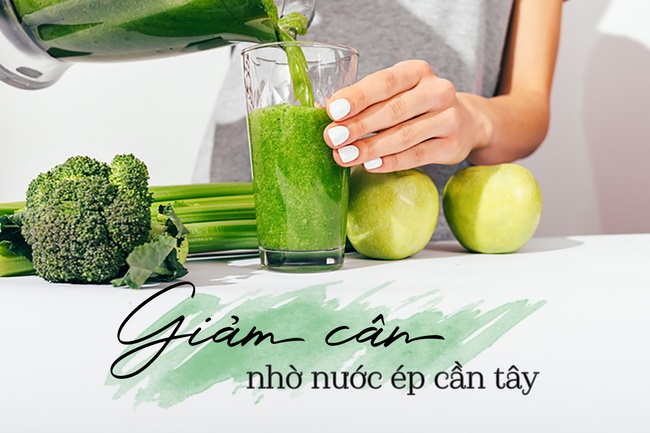 Những lưu ý khi giảm cân bằng cần tây 