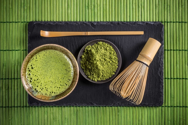 Pha trà sữa matcha giảm cân 2