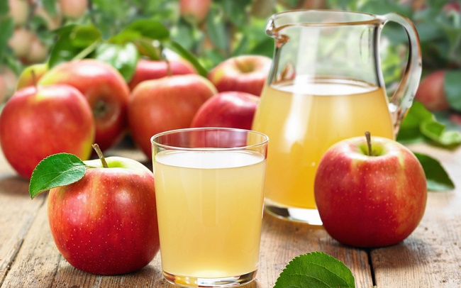 Uống nước ép táo giảm cân thần tốc 