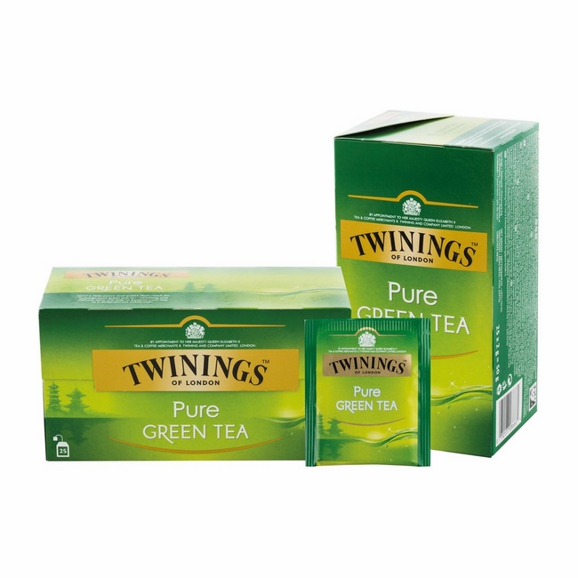 Uống trà xanh Twinings giảm mỡ bụng 