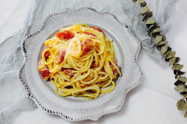 Ăn Spaghetti bí giảm cân cấp tốc 