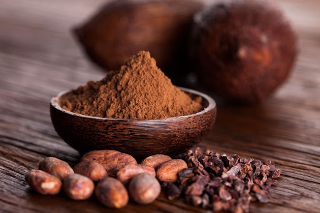 Cacao chứa giàu chất chống oxy hóa mạnh mẹ bảo vệ da khỏi dấu hiệu lão hóa 