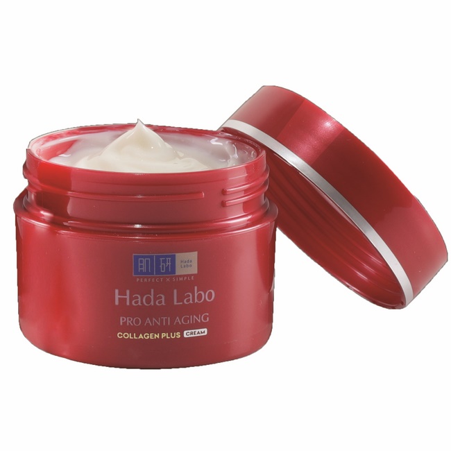 Hada Labo Pro Anti Aging Collagen Plus Cream là dòng kem giữ ẩm chuyên sâu