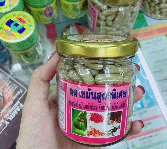 thuốc giảm mỡ bụng đông y Thái Lan