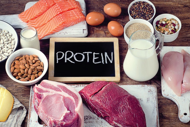 Bổ sung nhiều thực phẩm chứa protein 