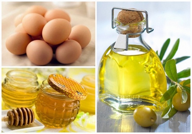 Mặt nạ trứng gà mật ong và dầu oliu cung cấp đổ ẩm cho làn da khô 