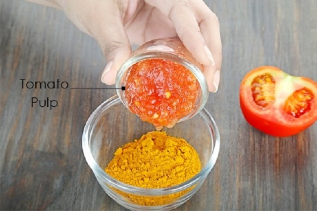 mặt nạ cà chua trị mụn