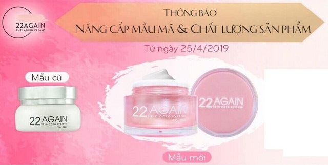 Kem chống lão hoá 22 again 
