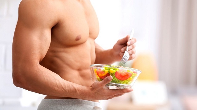 chế độ ăn giảm mỡ bụng cho nam