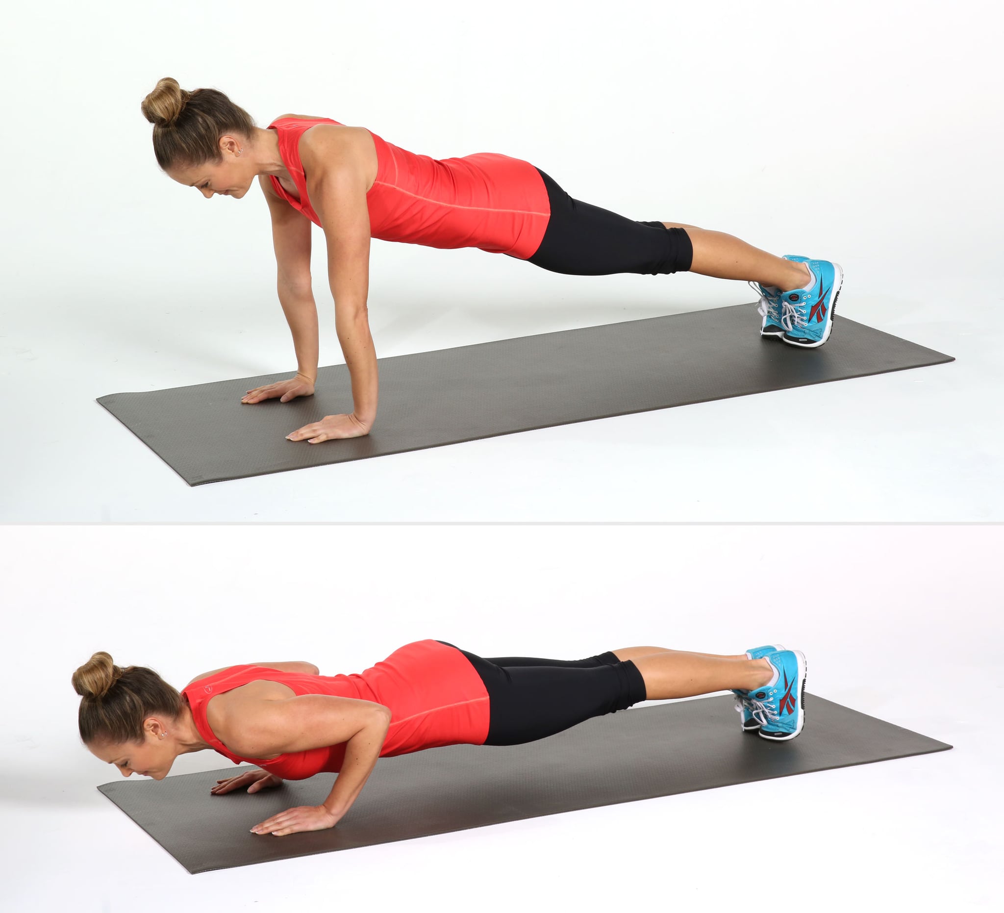 Bài tập Cardio Push-ups giải phóng năng lượng, cải thiện vóc dáng hiệu quả 